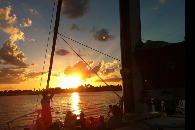 Sunset Sail in Miami: Complimentary Champagne Toast - The route depends on wind and sea conditions