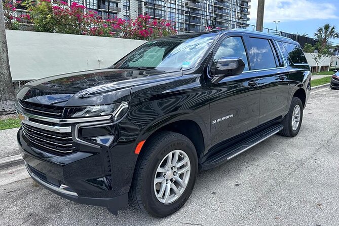 SUV from Miami Airport to Port Miami or Hotel in Miami Up to 5pax - From Miami Airport to PortMiami in about 30 minutes