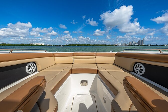 Top-Rated Boat Rental with Captain | 1 to 11 People - Bayside Marketplace and the Skyviews Miami Ferris Wheel