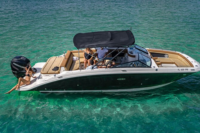 Top-Rated Boat Rental with Captain | 1 to 11 People - Choosing One, Two, Three, or Four Hours