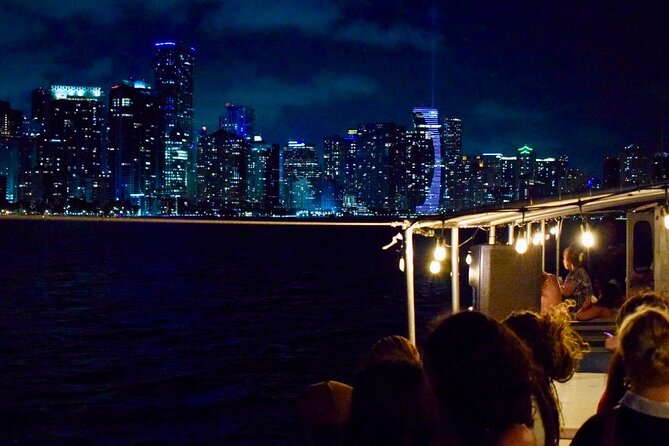 Top rated two Hour Miami Night Skyline Cruise with Open Bar - Key points before you book