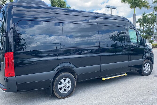 Transfer from Port Miami to Miami Airport. Up to 11 passengers. - Handling several airlines at Miami International Airport