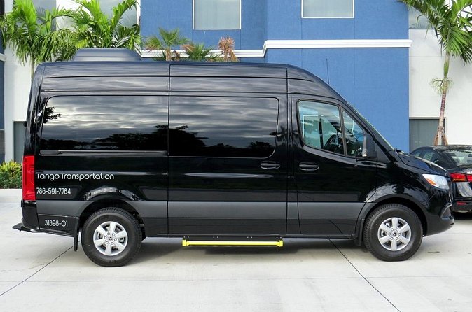 Transfer from Port Miami to Miami Airport. Up to 11 passengers. - Child seats and family comfort