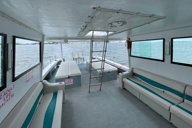 Up to 34Pax Bachelorette Party Boat & Yacht Rental Miami - Swimming, snorkeling, paddle boarding, and the floating mat
