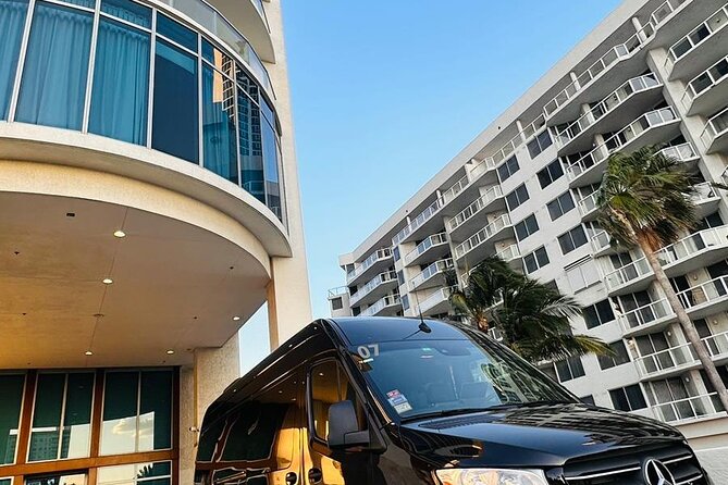 Van Ft Lauderdale Airport or Hotel To Port of Miami or Hotel - What the $200 group price really buys