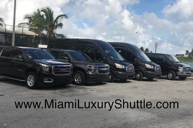 VAN Mia Airport or Hotels to Miami Port or Hotels Up to 14pax - PortMiami to the airport or hotel