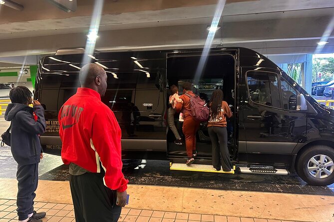 VAN Mia Airport or Hotels to Miami Port or Hotels Up to 14pax - Drivers and the human side of the ride