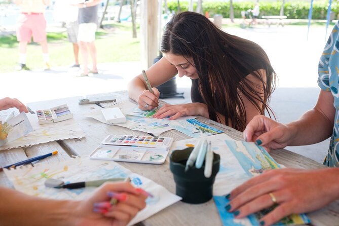 Watercolor Postcard Painting with a Local Artist - The $60 Price: A Fair Value for the Right Kind of Afternoon