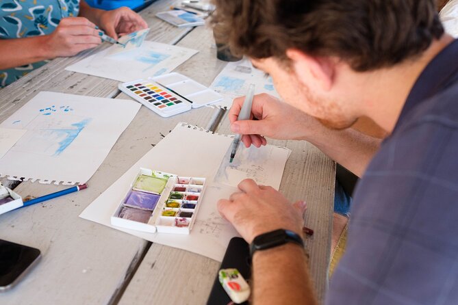 Watercolor Postcard Painting with a Local Artist - Parking, Access, and Timing Details