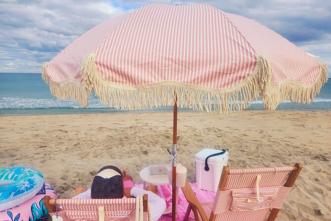 West Palm Beach Day: Umbrella, Chairs, Yeti, JBL Speaker, Towels+ - What your four-hour beach day actually includes