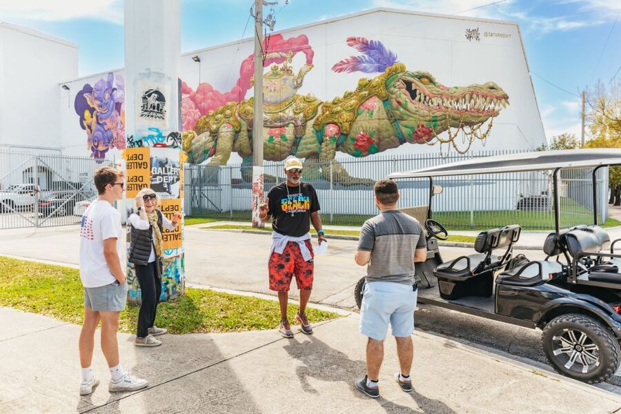 Wynwood Art District 1-Hour Street Art Tour by Golf Cart - Meeting artists and seeing Wynwood as a working place