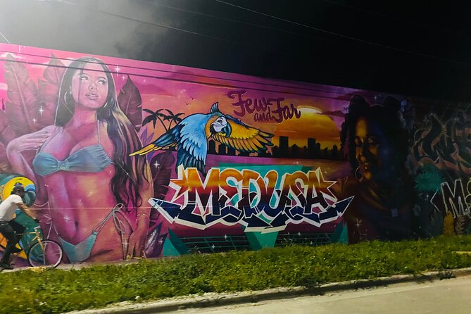 Wynwood Graffiti Golf Cart Tour After Dark - Mana Wynwood and the large mural spaces