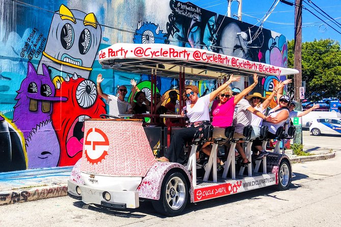 Wynwood Graffiti InstaTour on a Party Bike - What you see in about 90 minutes