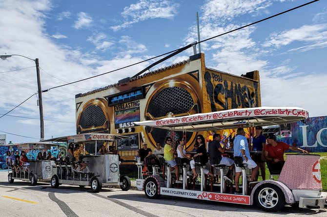 Wynwood Graffiti InstaTour on a Party Bike - Wynwood’s art and neighborhood change