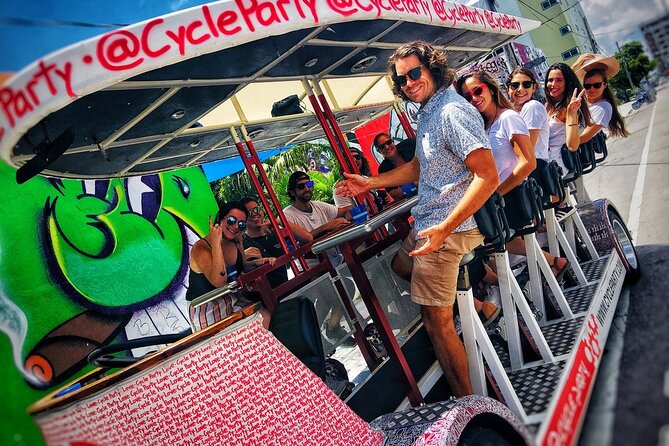 Wynwood Party Bike Happy Hour Crawl - Key points to know before booking