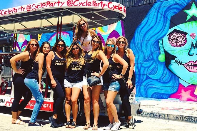 Wynwood Party Bike Happy Hour Crawl - What the Wynwood party bike is really like