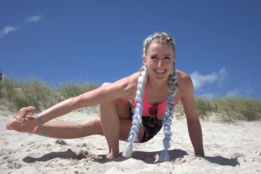 Yoga on the Beach in South Beach - What the opening practice is meant to do