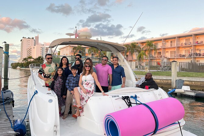 Your Private Miami Yacht Tour with Music and Fun - Setting out from 10800 Collins Avenue